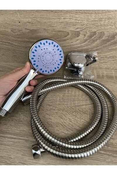 Empressco Hortumlu Mafsallı Duş Fiskiyesi Fişkiyesi Başlığı Duşluk Seti Banyo...