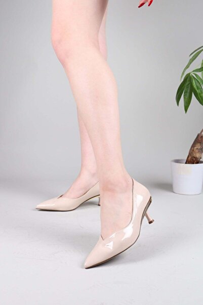 Birikon Teresy V-Cut Stiletto Beige