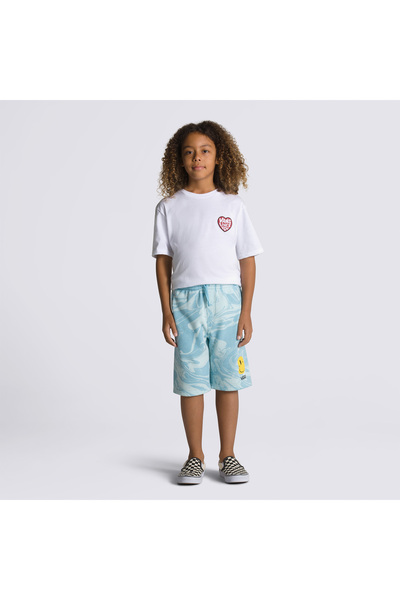Vans Παιδικό μπλε σορτς Marble Fleece