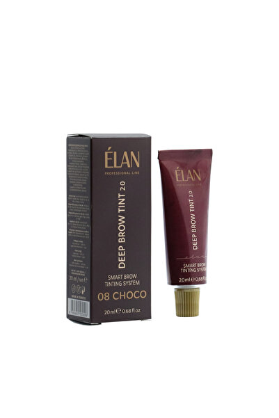 ELAN Kaş boyası "Deep Brow Tint 2.0" 08 CHOCO natural brown (20 ml)