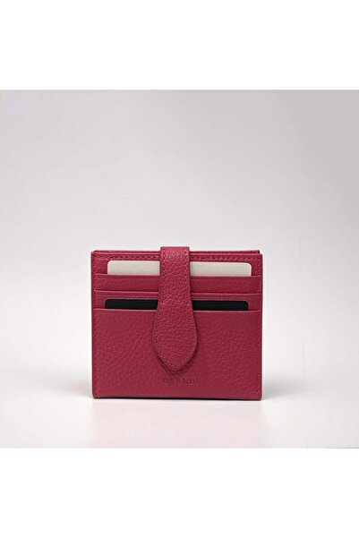 Grande Θήκη κάρτας πορτοφολιού από γνήσιο δέρμα