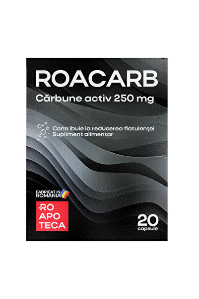 Roapoteca ROACARB - Ενεργός άνθρακας για πεπτική άνεση