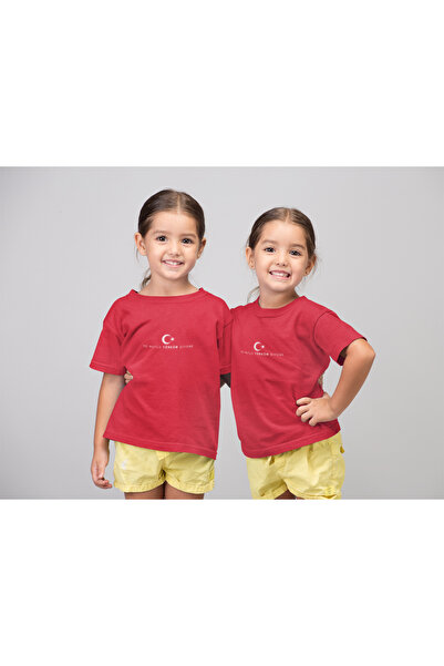MG Mustafa Kemal Atatürk Printed Circular Neck Cotton Oversize Kids Unisex Ts...