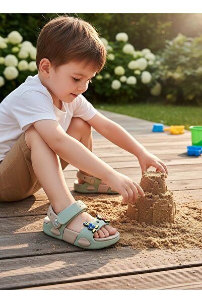 Kidessa 2247-Akınal Unisex Παιδικά Σανδάλια-Παντόφλες με Εξαιρετικά Μαλακή Εύ...