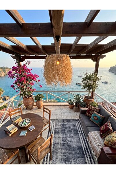 Home Bohem avize rafya sarkıt