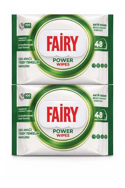 Fairy منشفة تنظيف متعددة الأغراض للأسطح - 100 ورقة