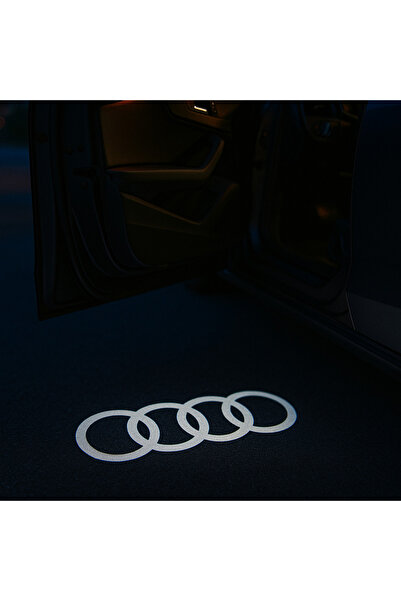 OEM Σετ 2 προβολέων LED για πόρτες, με λογότυπο Audi, Συμβατό με Audi A1/A2/A...