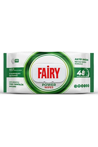 Fairy منشفة تنظيف متعددة الأغراض للأسطح - 100 ورقة |   صابون أبيض |   الخل ال...