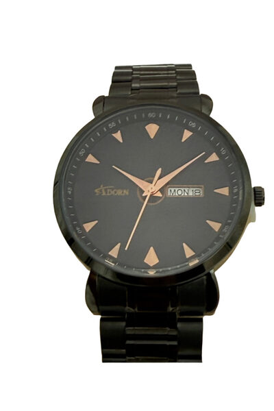 Adorn Watches Adorn Black Apex Day-Date Men's Watch |   Adorn Black Apeks Men...