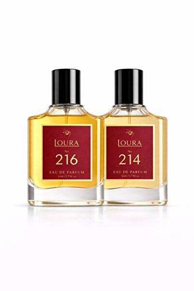 Loura Perfumes Loura Σετ Αρωμάτων Eau de Parfum Αρ. 216 + Αρ. 214, 2 x 50 ml ...