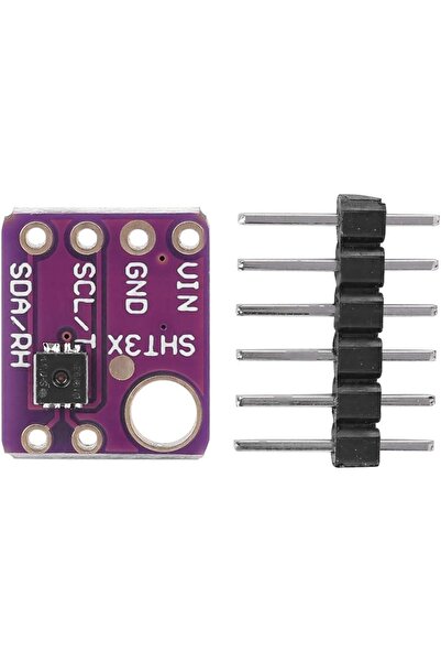 EmAyCenter GY-SHT31-D Yüksek Hassasiyetli Dijital Sıcaklık ve Nem Sensörü Modülü I2C Arduino Uyumlu