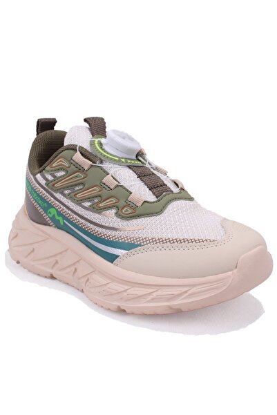 Marco Kids 05-26Y518 Beige Green Orthopedic Daily Boys' Sports Shoes