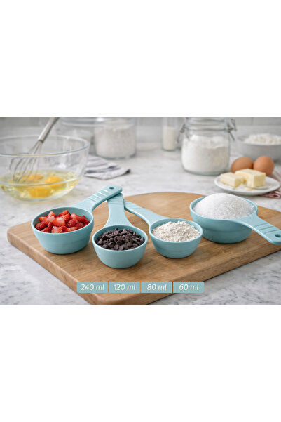 EMİLA HOME Emilahome Blendy Measuring Spoon Set 4-Piece Set