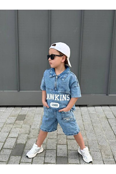 CHİCKİDSWEAR Σετ τζιν σορτς για αγόρι