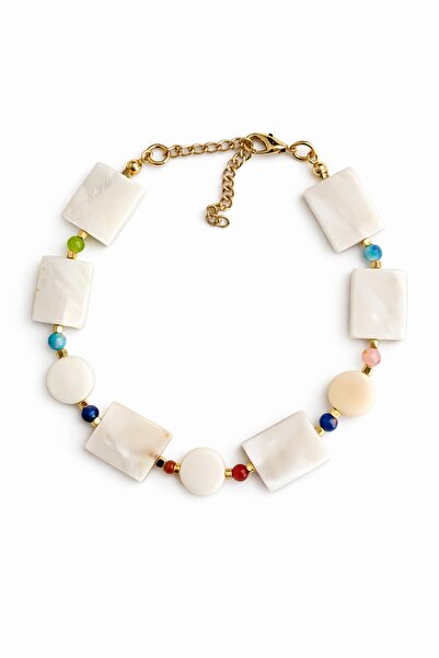 CHARMLUCKY -Orange Flower Anklet