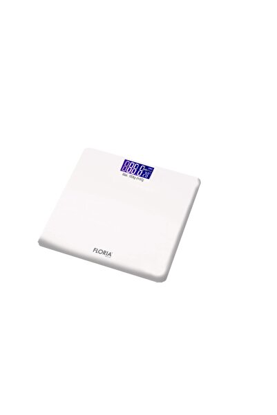 Floria Cântar electronic personal alb ZLN1988, Afișaj LCD, Capacitate maximă ...
