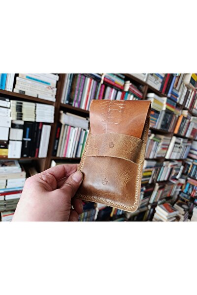 Mahfuz Real Leather Pen Holder Pen Case for Your Special Pens (for 5*6 Pens) ...