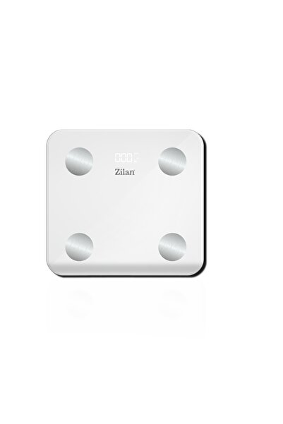 Zilan Cântar corporal ZLN9006 din sticlă securizată, capacitate 3-180 kg, apl...