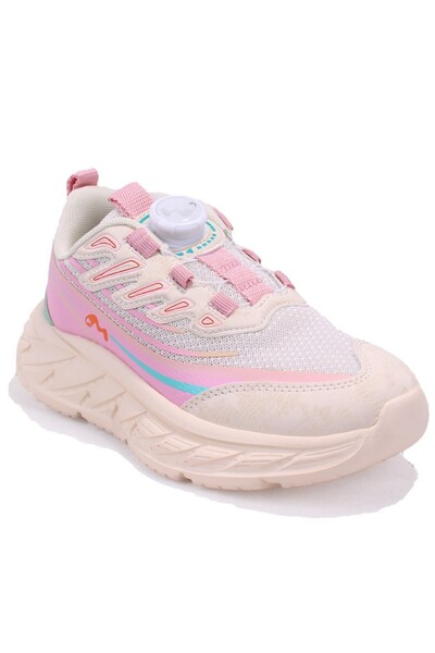 Marco Kids 05-26Y518 Beige Pink Orthopedic Daily Girls' Sports Shoes
