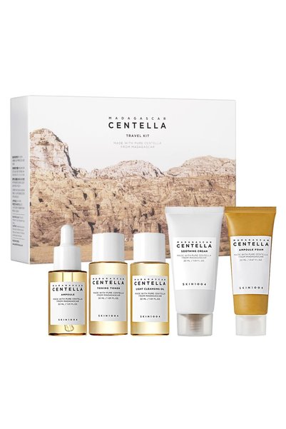Skin1004 Centella Travel Kit, Korean Skin Care Set of 5, Travel Size