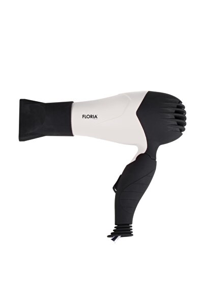 Floria Uscător de păr ZLN8975, Alb, Putere 850 W, Mâner pliabil, Protecție la...