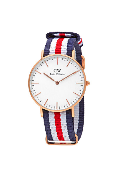 Daniel Wellington Ceas DW00100030, unisex, 36 mm, piele, Negru