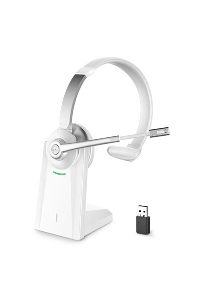 CerCip Ακουστικά Call Center 783, Βάση Φόρτισης, Μπαταρία 26 ωρών, Πολλαπλών ...