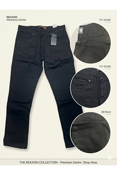 ATKGİYİM Atk Gi̇yi̇m Black Love Series Regular Fit Comfortable Cut Men's Deni...