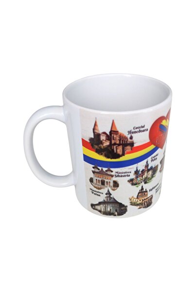 hln shoes Κούπα με αξιοθέατα της Ρουμανίας SVR18