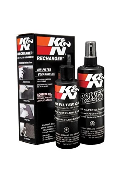 K&N Σετ 2 τεμαχίων: Καθαριστικό και Λάδι για Φίλτρα Αέρα, Καθαρισμό και Συντή...