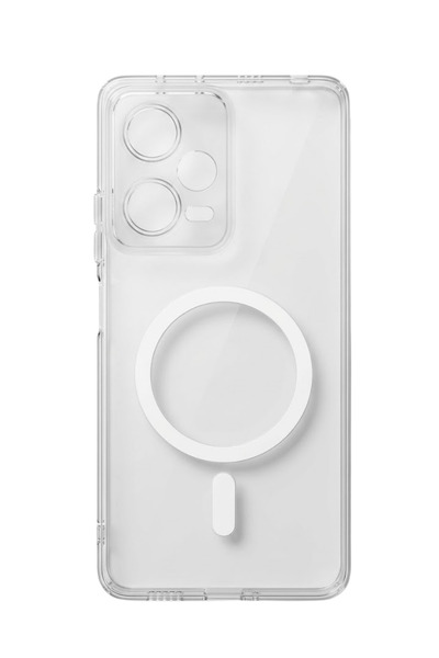 ADR Phone Accessories Redmi Note 12 Pro 5G MagSafe Uyumlu Şeffaf Mika Sert Kı...