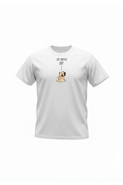 URBANTRENDSTORE Unisex μπλουζάκι με μίνιμαλ σχέδιο Λευκό μπλουζάκι για διακοπ...