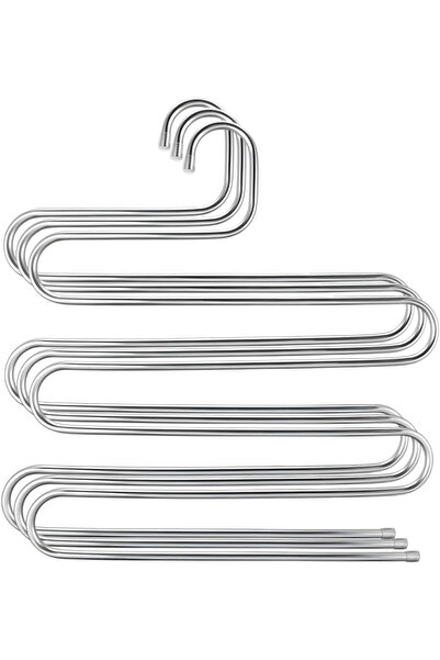 Siriderya Κρεμάστρα ρούχων 5 επιπέδων για παντελόνια, κασκόλ, σάλια, γραβάτες...