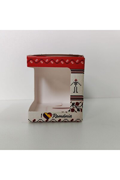 Inedit Print Cutie Cana Motive Traditionale Romania SVR127