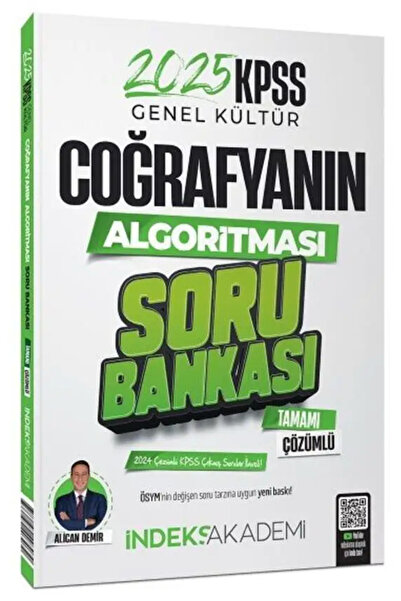 İndeks Akademi 2025 KPSS Coğrafya Soru Bankası