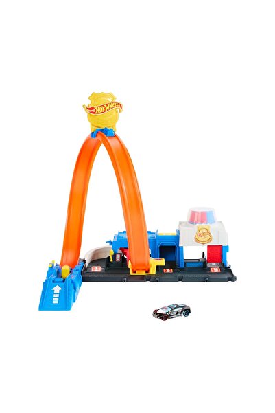 mattel Hot Wheels Φορτηγά Τέρατα Σούπερ Αστυνομικό Τμήμα (JBM71)