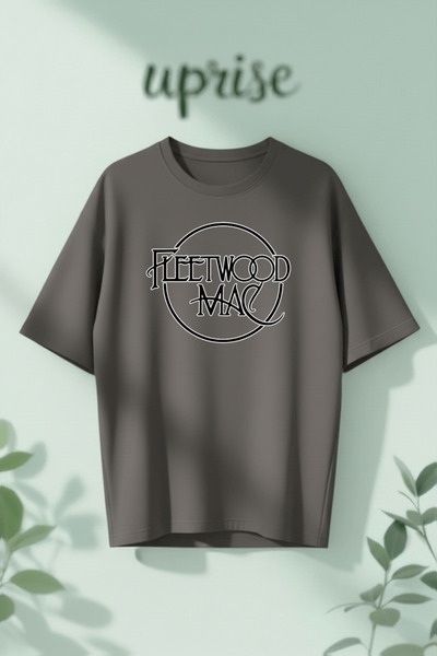 Vordevia Fleetwood Mac Printed Cotton Oversize T-Shirt