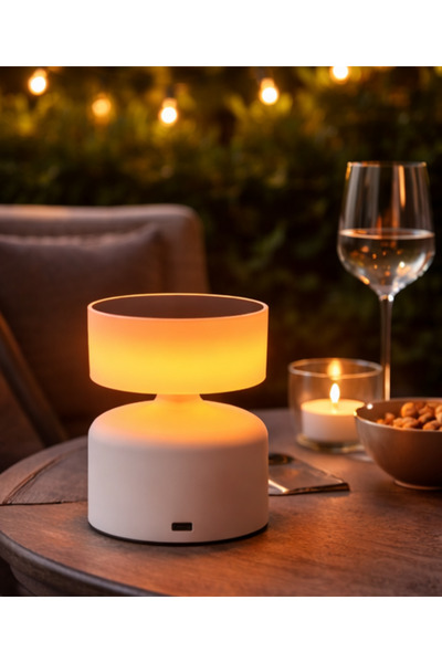 essey lighting mini silindir dış ışık dokunmatik dimmerli üç renk masa lambası
