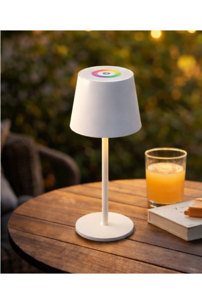 essey lighting essey lıgtıng rgb masa lambası sarjlı dokunmatik dimmerli cok ...