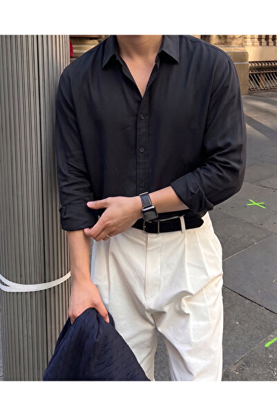 viperkombin Summer Modal Fabric Shirt Regular Fit