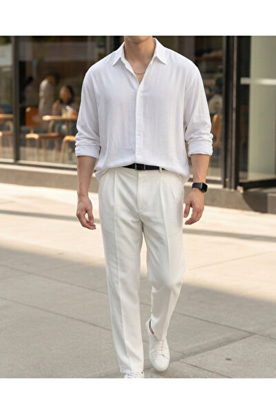 viperkombin Summer Modal Fabric Shirt Regular Fit