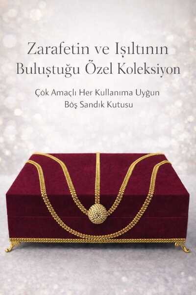 GÜLSEMALİ Κουτί δώρου Hürrem για την Ημέρα της Μητέρας, Πολυτελές βελούδινο κ...
