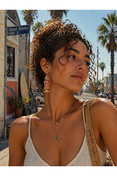 Arthesia Jewelry Kadın Sallantılı Küpe Balık Kuyruğu Detaylı Bohem Tasarım Ha...