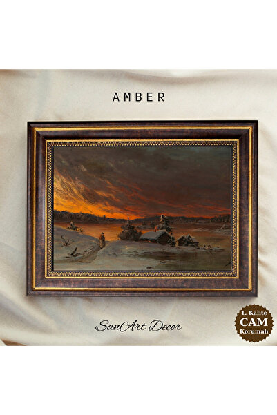 Sanart Vintage ζωγραφική με κορνίζα, ζωγραφική με λάδι, ζωγραφική με κορνίζα,...