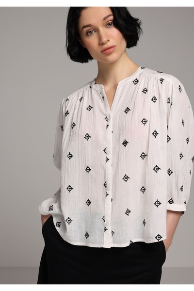 Colin's Γυναικείο λευκό πουκάμισο σε χαλαρή γραμμή