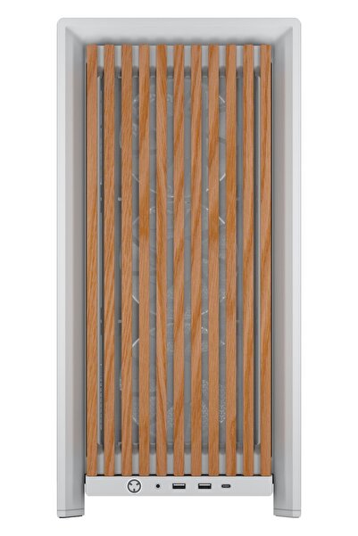 Corsair Carcasa FRAME 4000D WOOD RS Mid Tower cu sticlă securizată