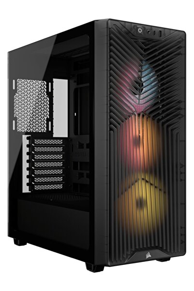 Corsair Carcasa 3200D RS ARGB Mid Tower tempered glass Gri