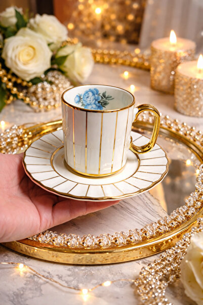 LOVER'S KİTCHEN aradığınız herşey Royal Blosom Gold 6'lı Porselen Fincan Takımı