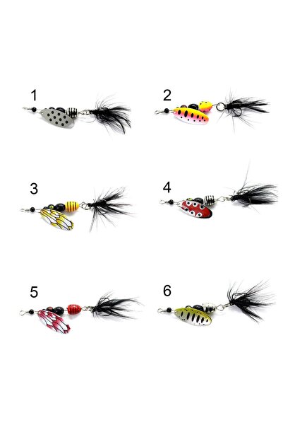 CAPTAIN 6045 Bee Bird 8gr Alabalık Kaşığı