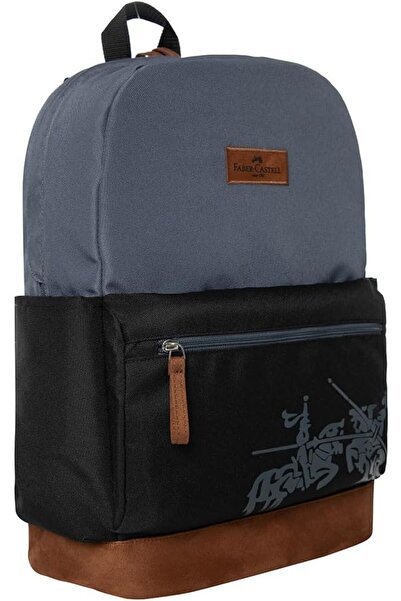 Faber Castell Rucsac școlar Faber-Castell Urban Gri Negru 5177000096000